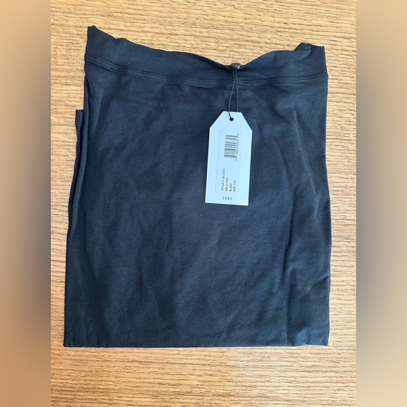 Universal Standard NWT black long sleeve Dolci Top Sz 4XS, 0/00, 4XS 18" Ptp - Picture 10 of 12